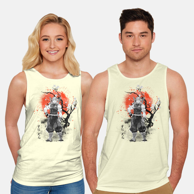 Uzui At Sakura Tree-unisex basic tank-IKILO