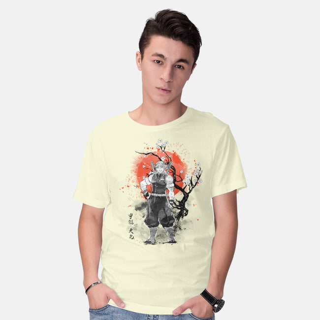 Uzui At Sakura Tree-mens basic tee-IKILO