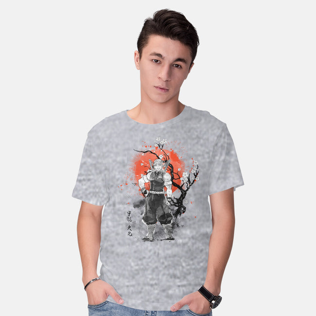 Uzui At Sakura Tree-mens basic tee-IKILO