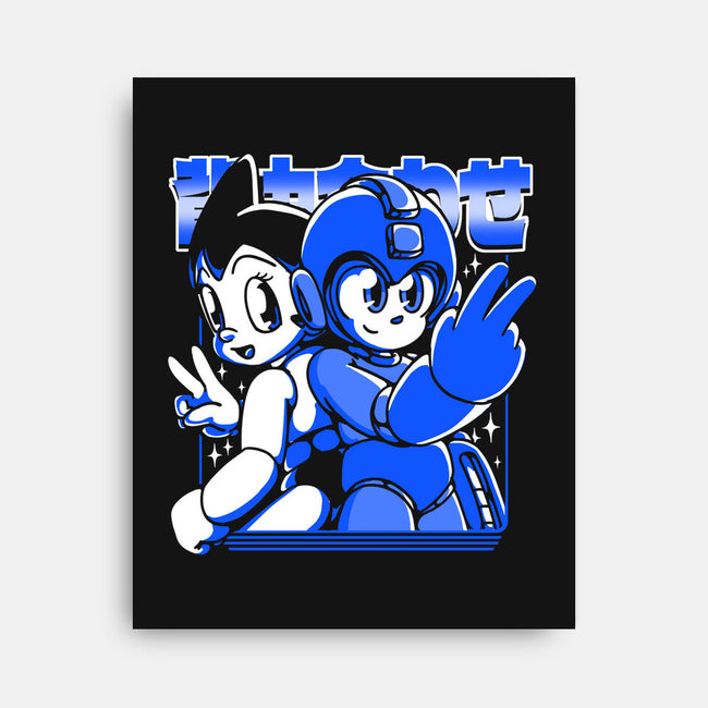 Back To Back-none stretched canvas-estudiofitas