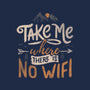 Where There Is No Wifi-none removable cover throw pillow-tobefonseca