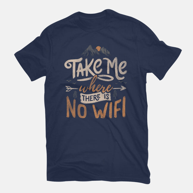 Where There Is No Wifi-mens premium tee-tobefonseca