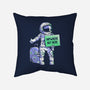 Anywhere But Here-none removable cover w insert throw pillow-eduely
