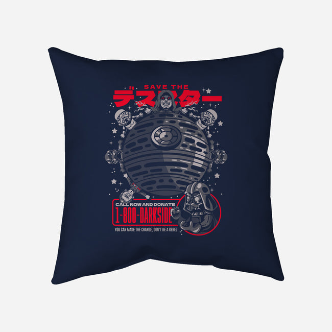 Save The Empire-none removable cover w insert throw pillow-Sketchdemao