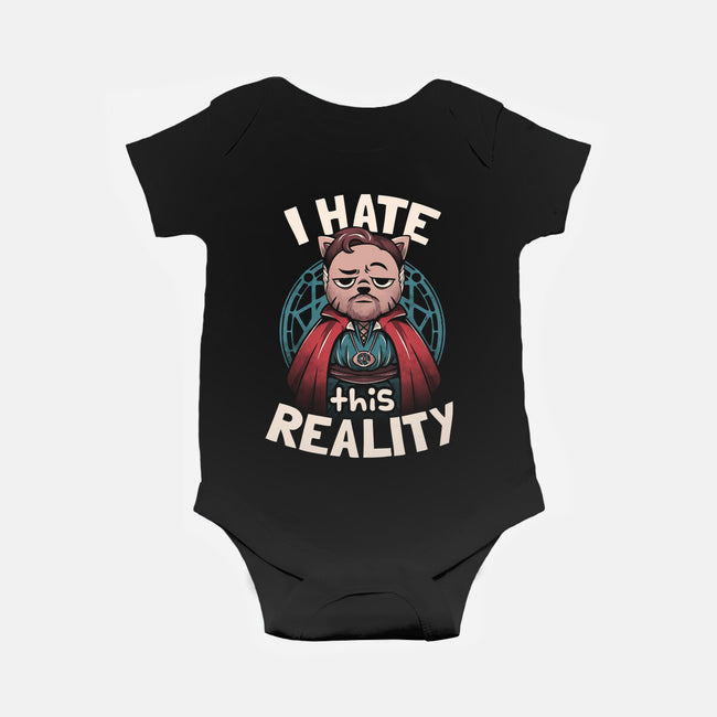 I Hate This Reality-baby basic onesie-eduely