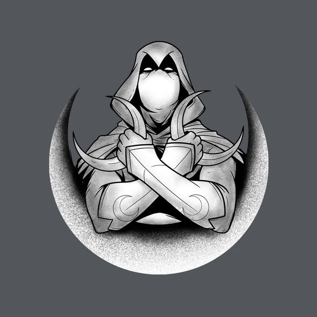 Knight Of The Moon-none stretched canvas-Douglasstencil