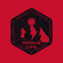 Rogue Life-none polyester shower curtain-RetroWormhole