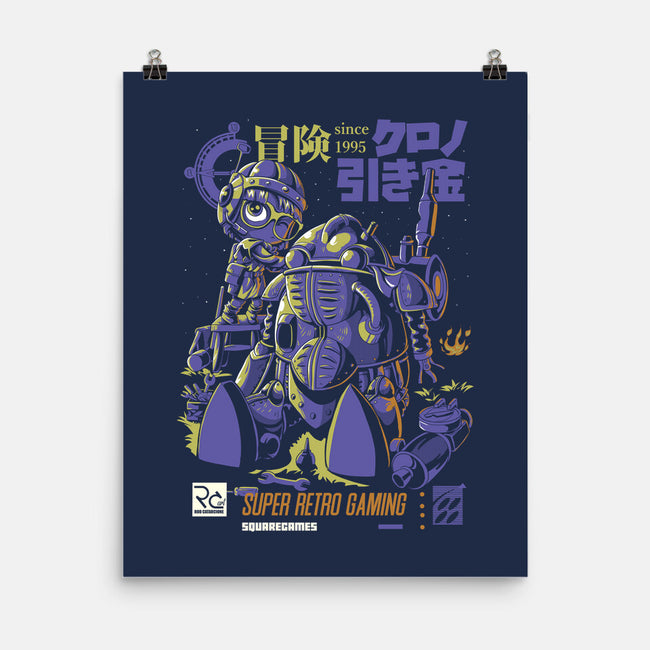 Robot Repair-none matte poster-Nihon Bunka