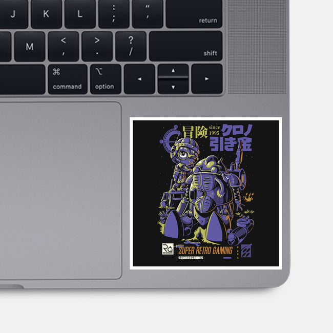 Robot Repair-none glossy sticker-Nihon Bunka