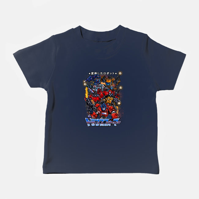 Autobots Squadron-baby basic tee-Knegosfield