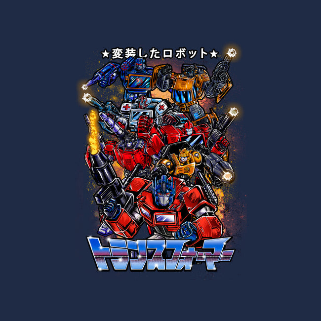 Autobots Squadron-youth basic tee-Knegosfield