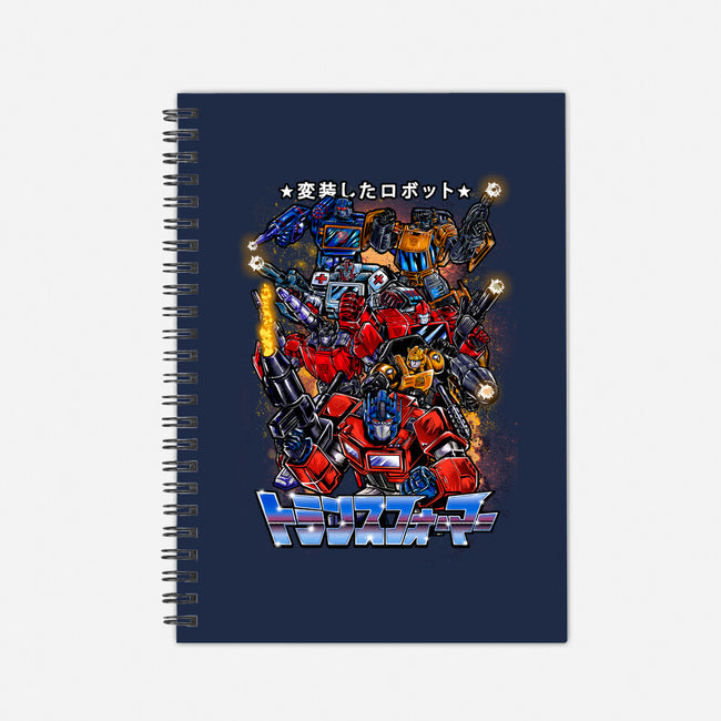 Autobots Squadron-none dot grid notebook-Knegosfield