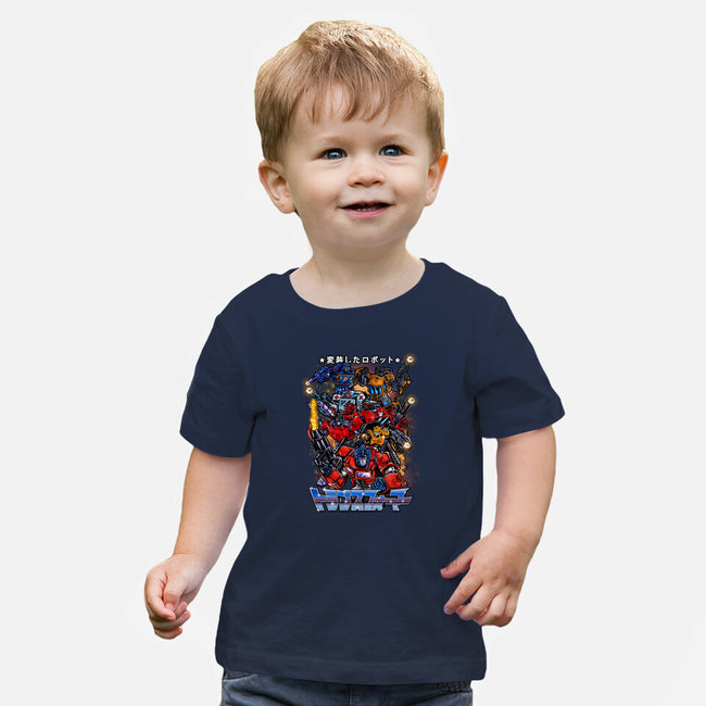 Autobots Squadron-baby basic tee-Knegosfield