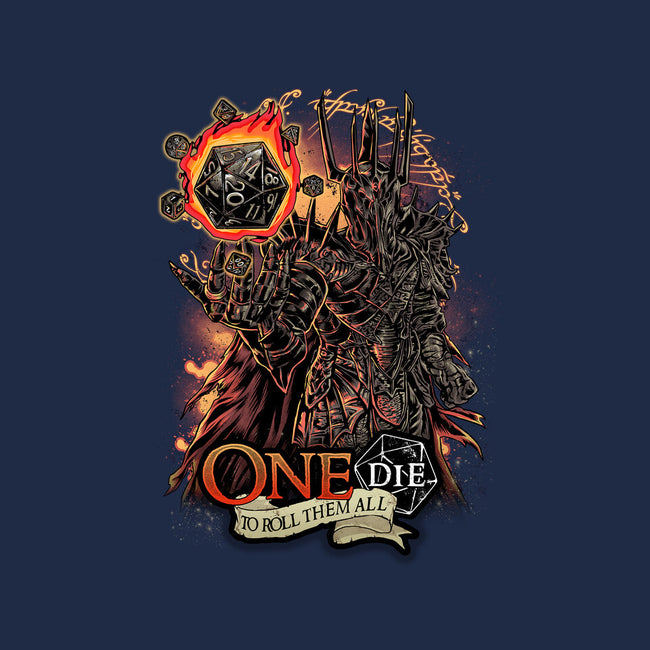 One Die To Roll Them All-none glossy sticker-Knegosfield