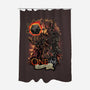 One Die To Roll Them All-none polyester shower curtain-Knegosfield