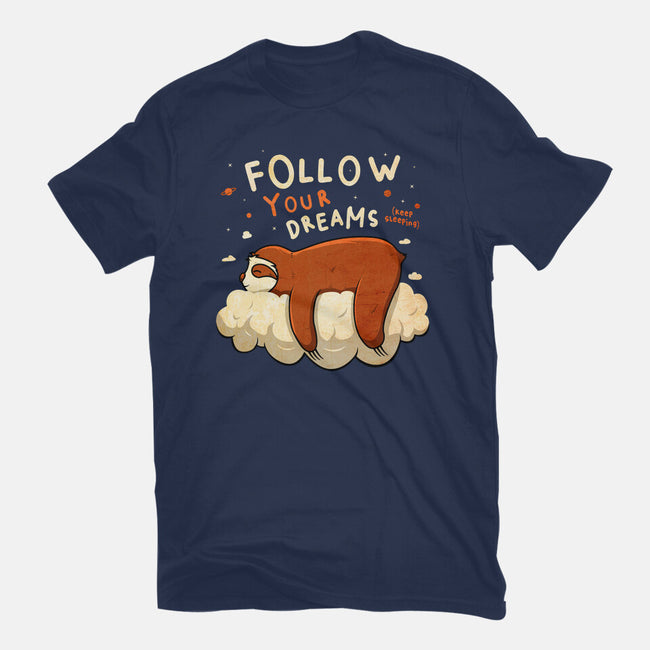 Follow Your Dream-womens fitted tee-ducfrench
