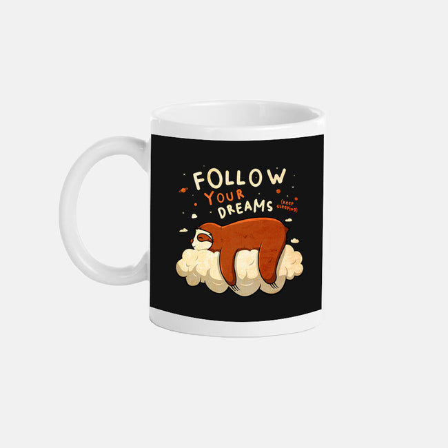Follow Your Dream-none glossy mug-ducfrench