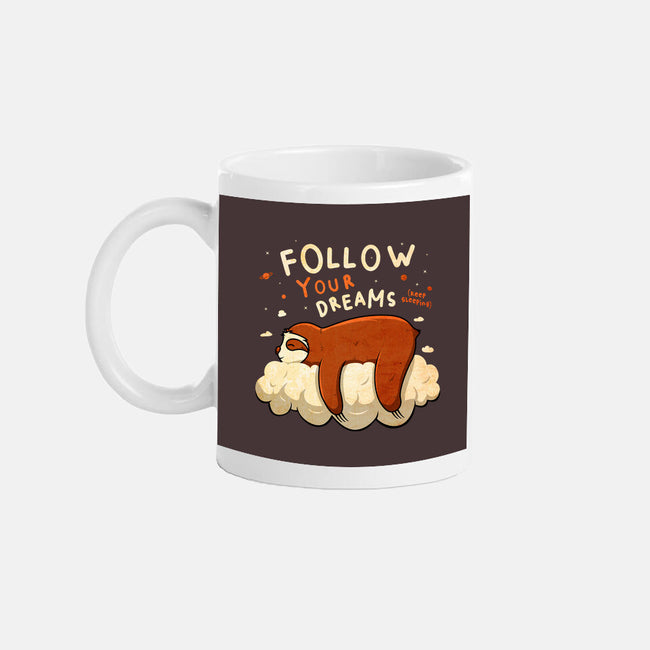 Follow Your Dream-none glossy mug-ducfrench