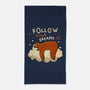 Follow Your Dream-none beach towel-ducfrench