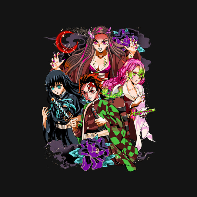 Swordsmith Hashira Team-womens fitted tee-heydale