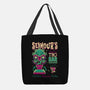 Seymour's Tropical Tiki Bar-none basic tote bag-Nemons