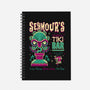 Seymour's Tropical Tiki Bar-none dot grid notebook-Nemons
