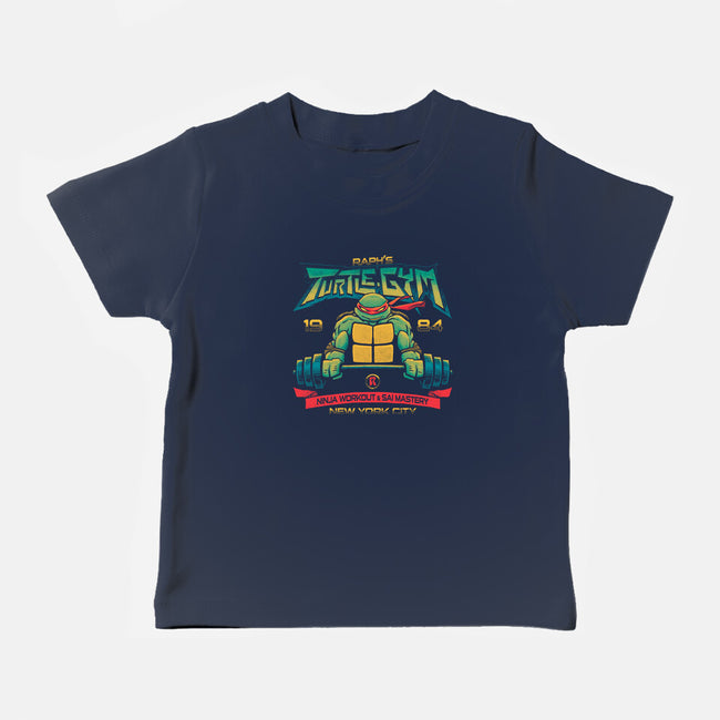 Raph's Gym-baby basic tee-teesgeex