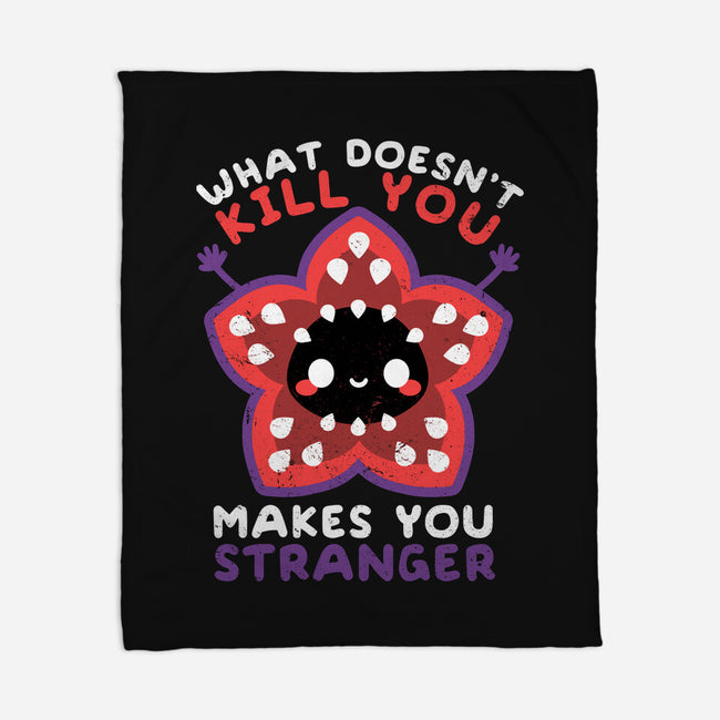 Makes You Stranger-none fleece blanket-NemiMakeit