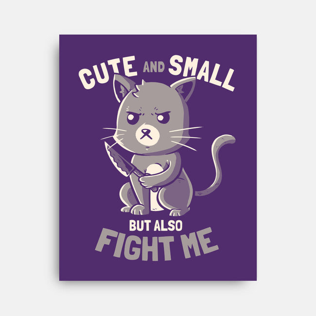 Cute And Small-none stretched canvas-koalastudio