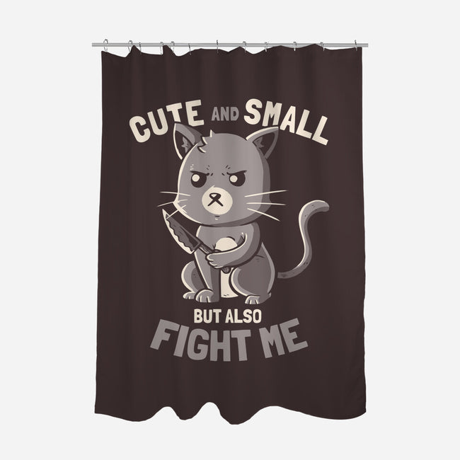 Cute And Small-none polyester shower curtain-koalastudio