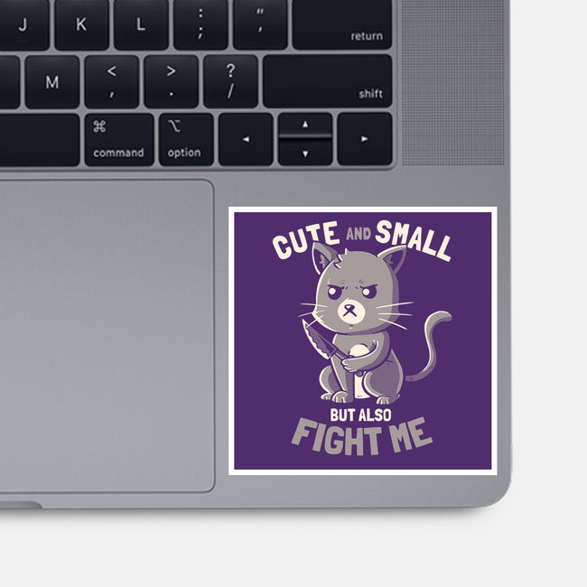 Cute And Small-none glossy sticker-koalastudio