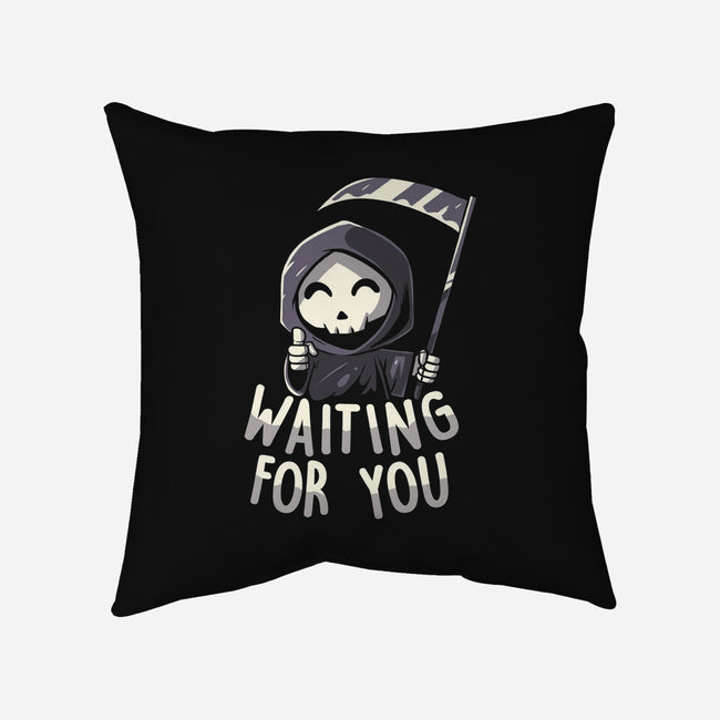 See You Soon I Can Wait-none removable cover w insert throw pillow-koalastudio