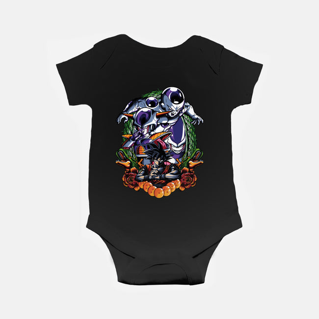 Planet Destroyer-baby basic onesie-Badbone Collections
