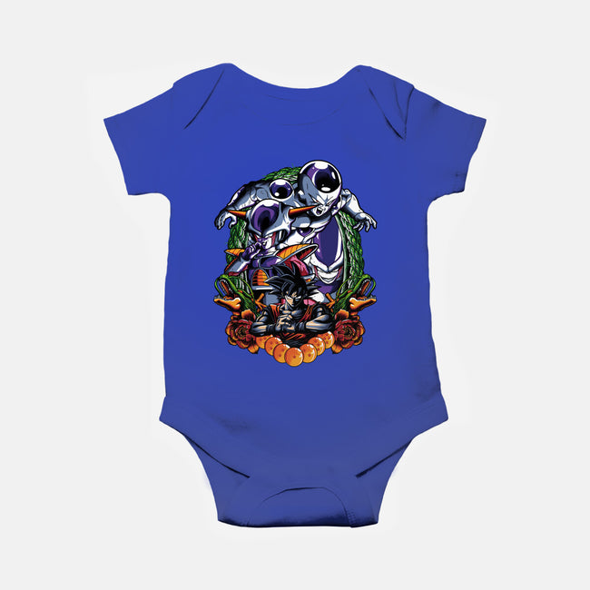 Planet Destroyer-baby basic onesie-Badbone Collections