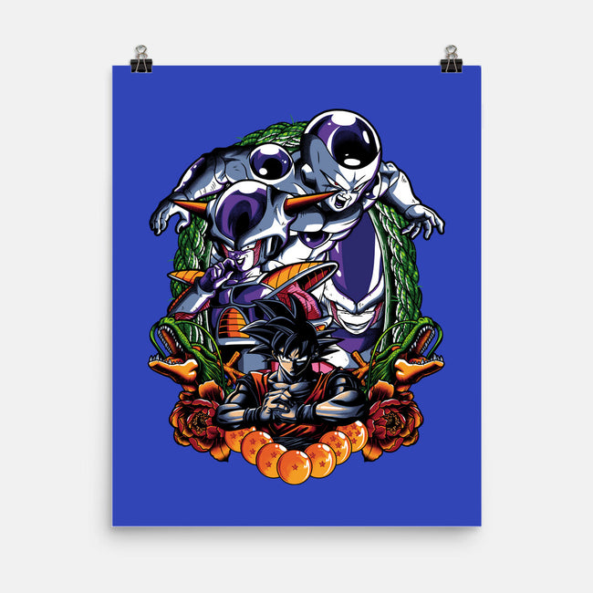 Planet Destroyer-none matte poster-Badbone Collections