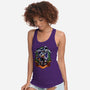 Planet Destroyer-womens racerback tank-Badbone Collections
