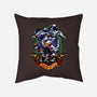 Planet Destroyer-none removable cover w insert throw pillow-Badbone Collections