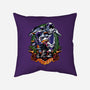 Planet Destroyer-none removable cover w insert throw pillow-Badbone Collections