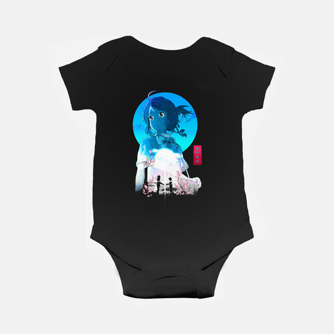 Mitsuha-baby basic onesie-rondes