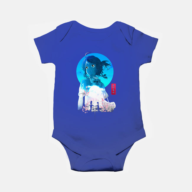 Mitsuha-baby basic onesie-rondes