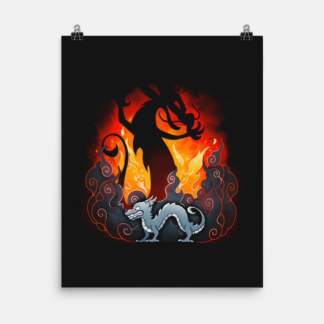Spirit Of Dragon-none matte poster-Vallina84
