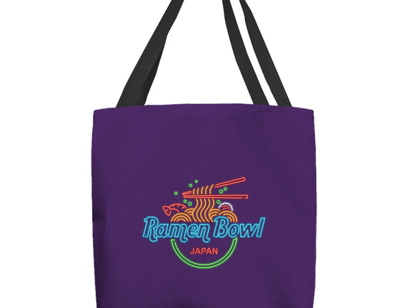 Ramen Bowl Neon