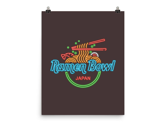 Ramen Bowl Neon