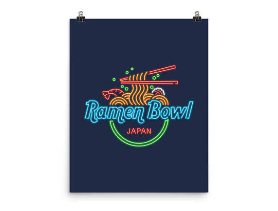 Ramen Bowl Neon