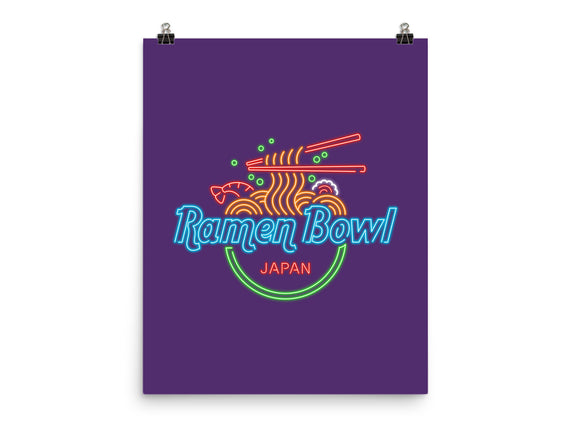 Ramen Bowl Neon