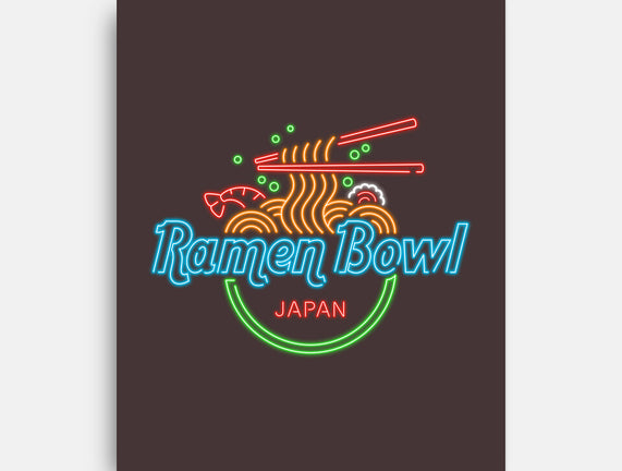 Ramen Bowl Neon
