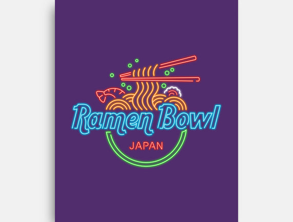Ramen Bowl Neon