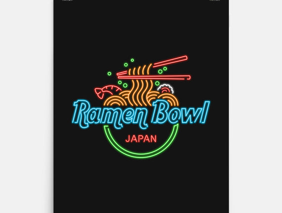 Ramen Bowl Neon