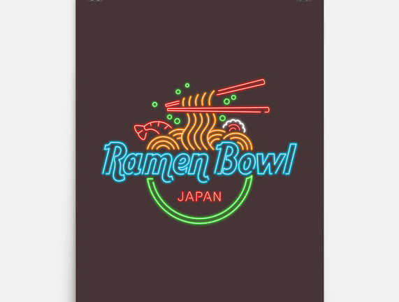 Ramen Bowl Neon