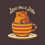 Love You A Latte Bears-none removable cover w insert throw pillow-tobefonseca